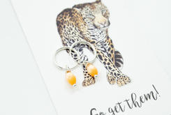 Oorbellen Cats eye zilver