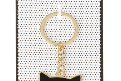 Sleutelhanger Zwarte kat