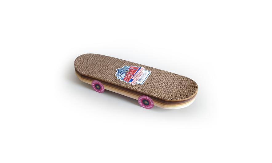 Skateboard krabkarton