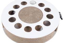 Cirkel met balletjes wit/zwart