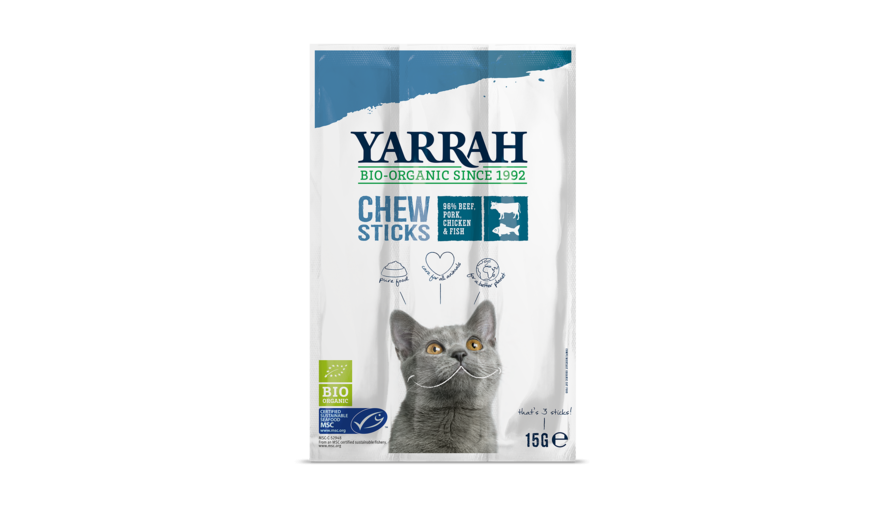 Kauwsticks per 3 verpakt