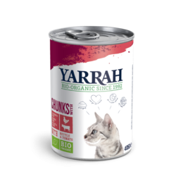 Blik Chunks rund en kip