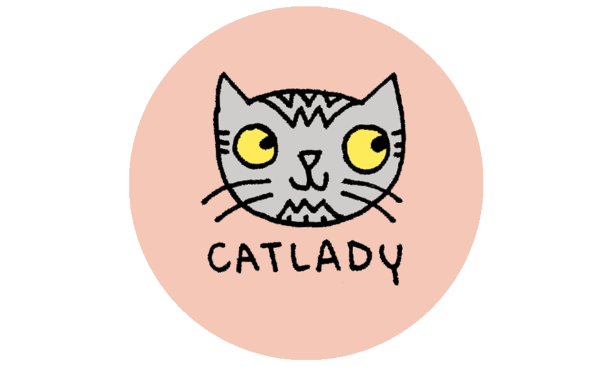 Button Cat Lady