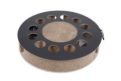 Cirkel met balletjes wit/zwart