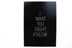 Kaart I want you ...