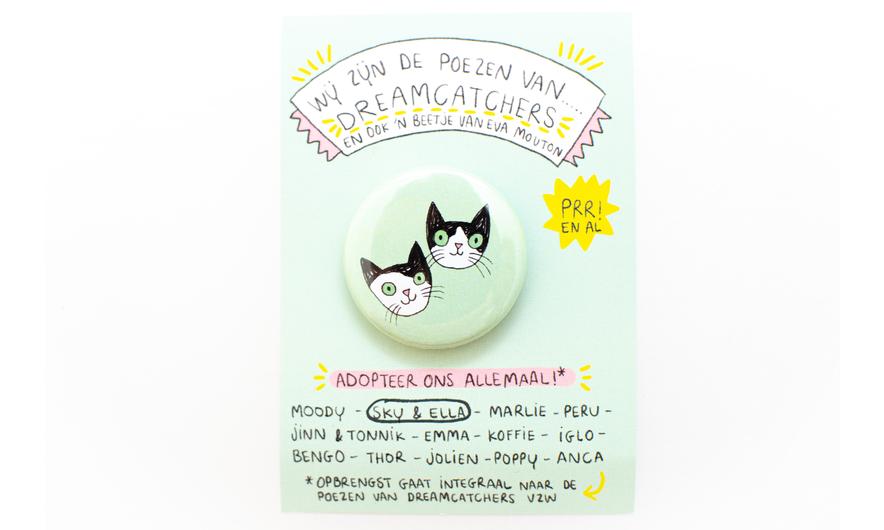 DreamCATchers Poezen magneet