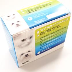 Voor de poezen van DC Giardia test