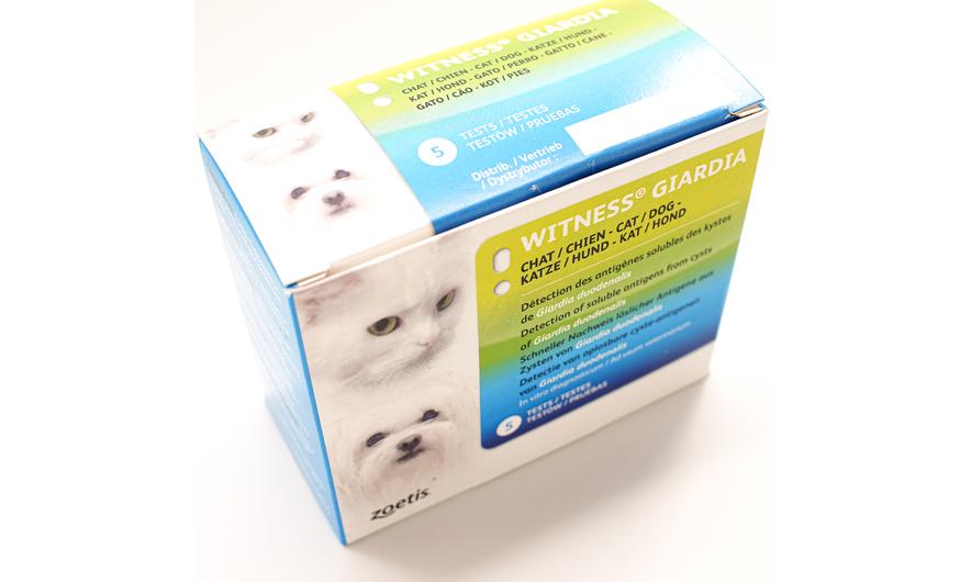 Voor de poezen van DC Giardia test