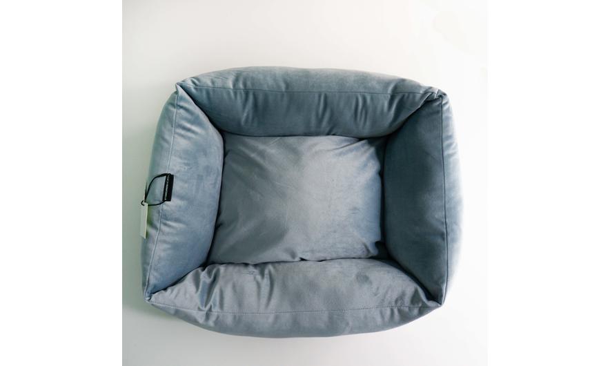 Velvet softbed lichtblauw